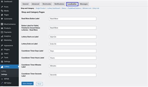 Lottery for WooCommerce Documentation .